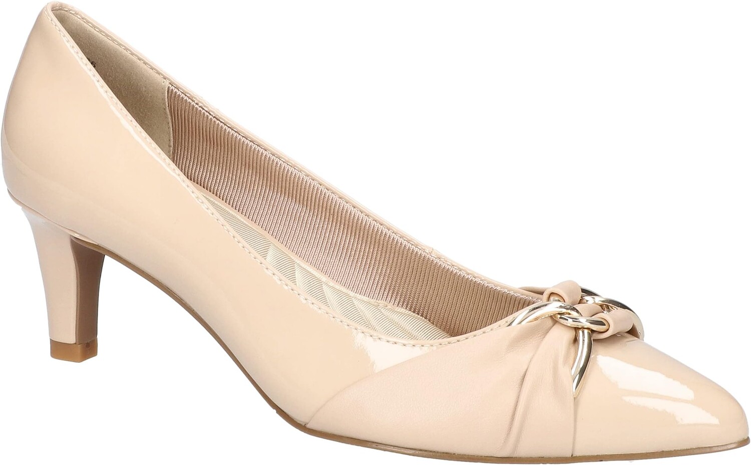 

Туфли Easy Street Electa, цвет Nude Patent