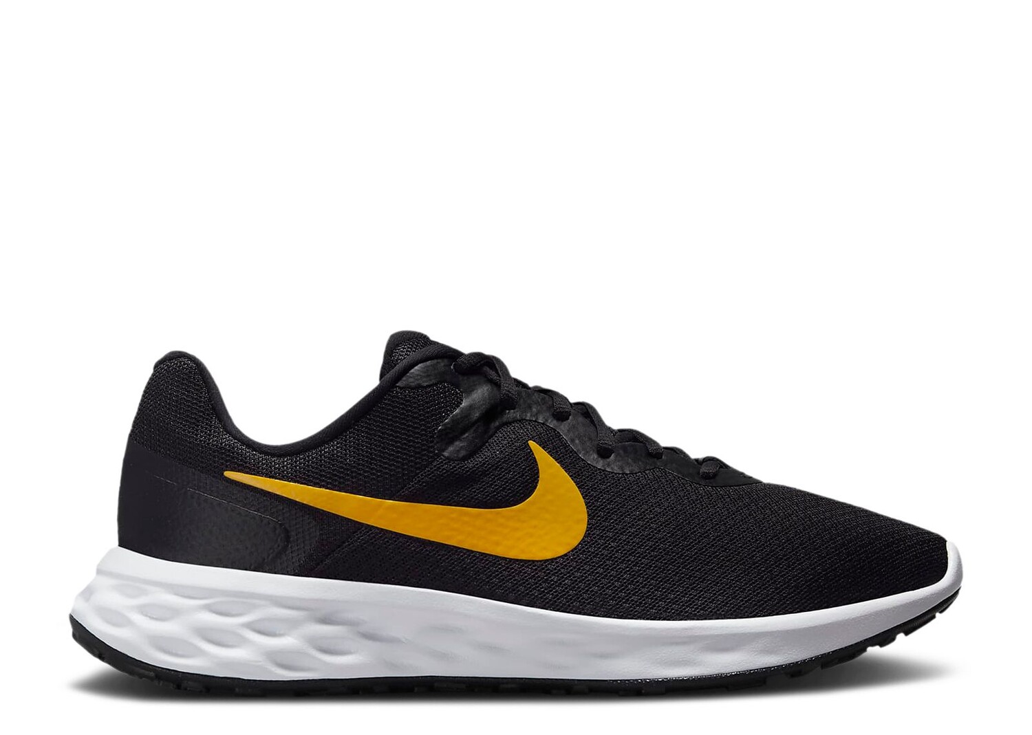 

Кроссовки Nike Revolution 6 Next Nature 'Black University Gold', черный