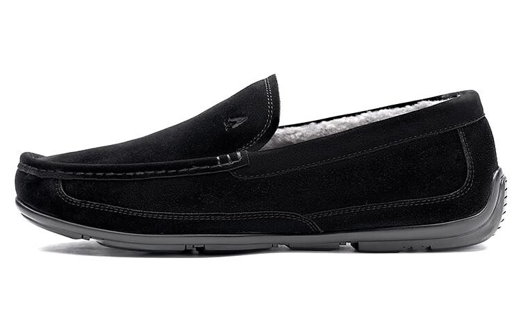 

Кроссовки мужские Lifestyle Shoes Men Low-Top Hush Puppies, цвет Black/Gold