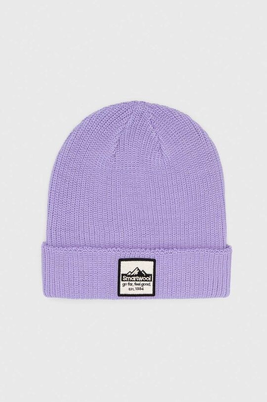 

Шерстяная шапка Smartwool, фиолетовый