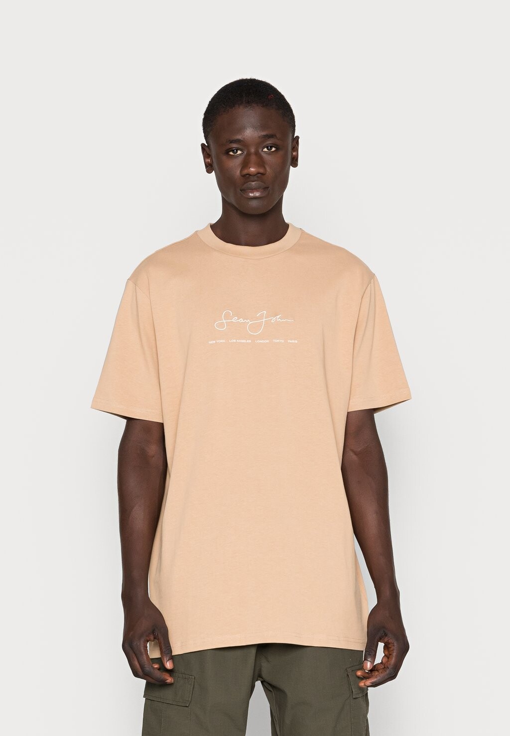 

Футболка с принтом CLASSIC LOGO ESSENTIAL TEE Sean John, цвет brown