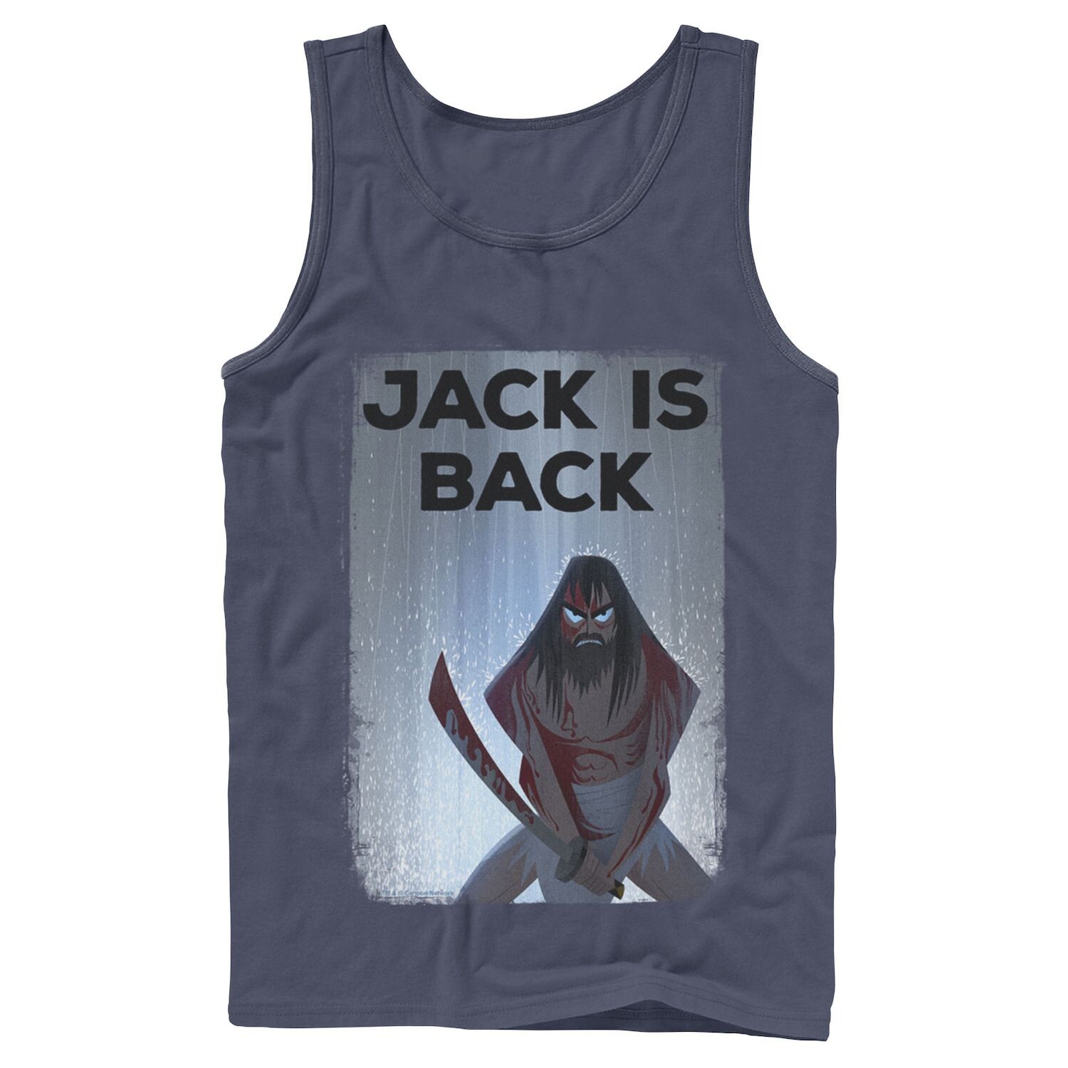 

Мужская футболка Cartoon Network Samurai Jack The Jack Is Back Tank Rainwaters Licensed Character