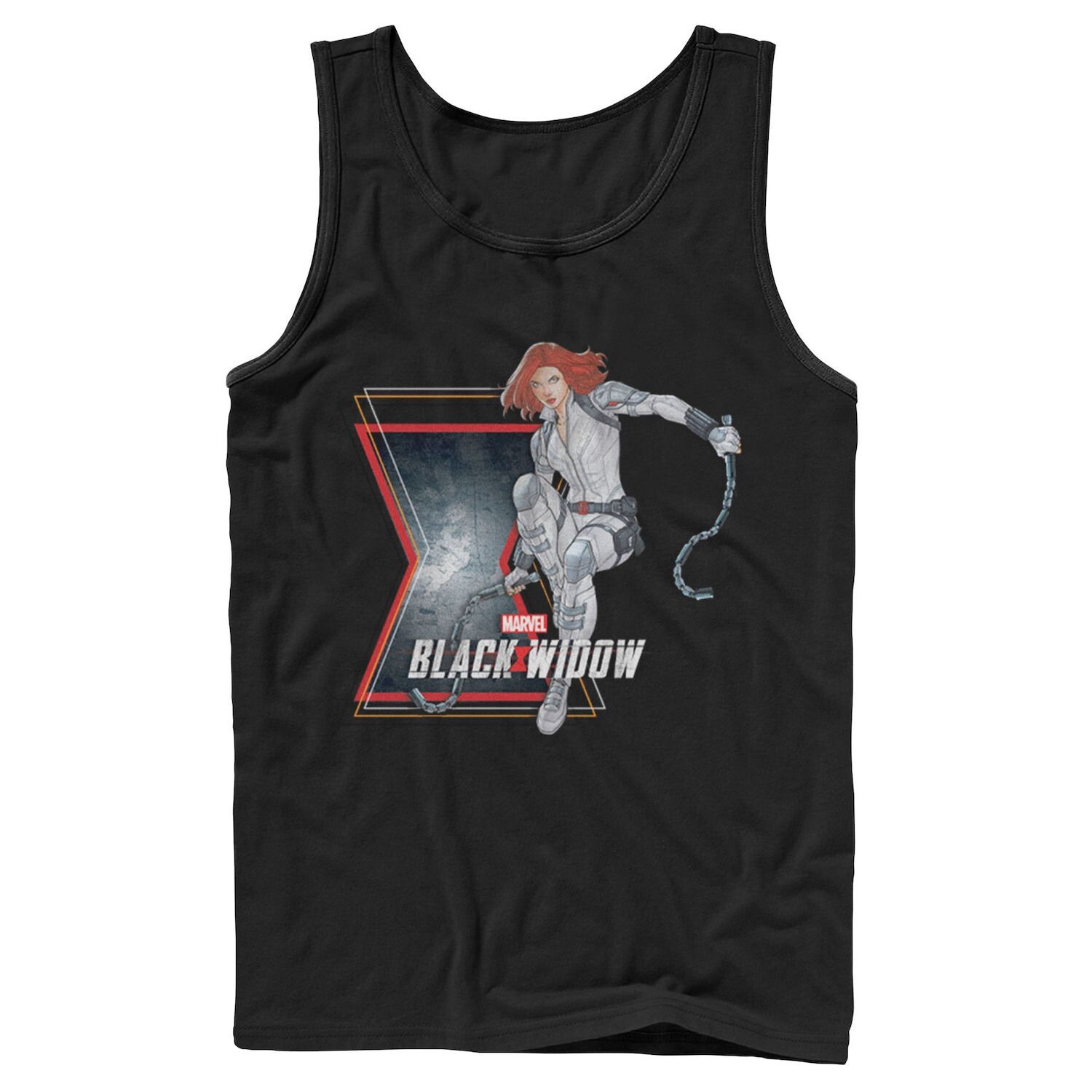 

Мужская майка Marvel Black Widow Action Pose Licensed Character