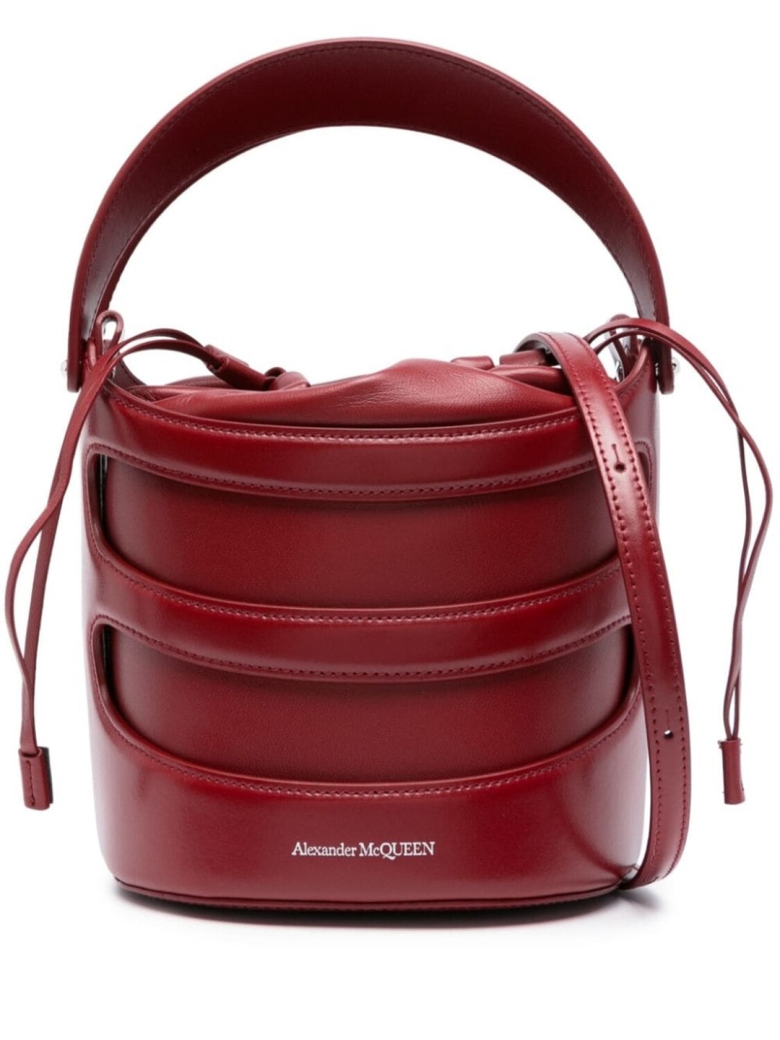 

Alexander McQueen сумка-ведро The Rise, красный