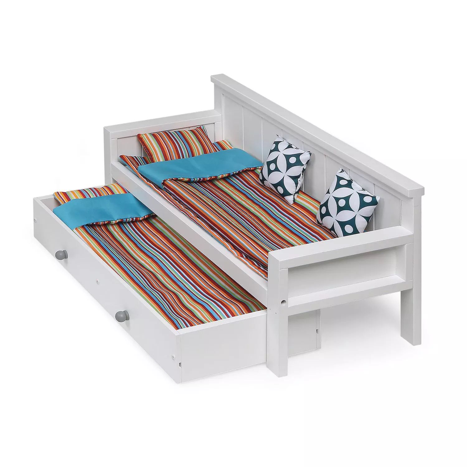 Игровой набор из 10 предметов: диван и раскладная кровать Badger Basket Badger Basket детский стульчик трансформер badger basket envee ii голубой оранжевый