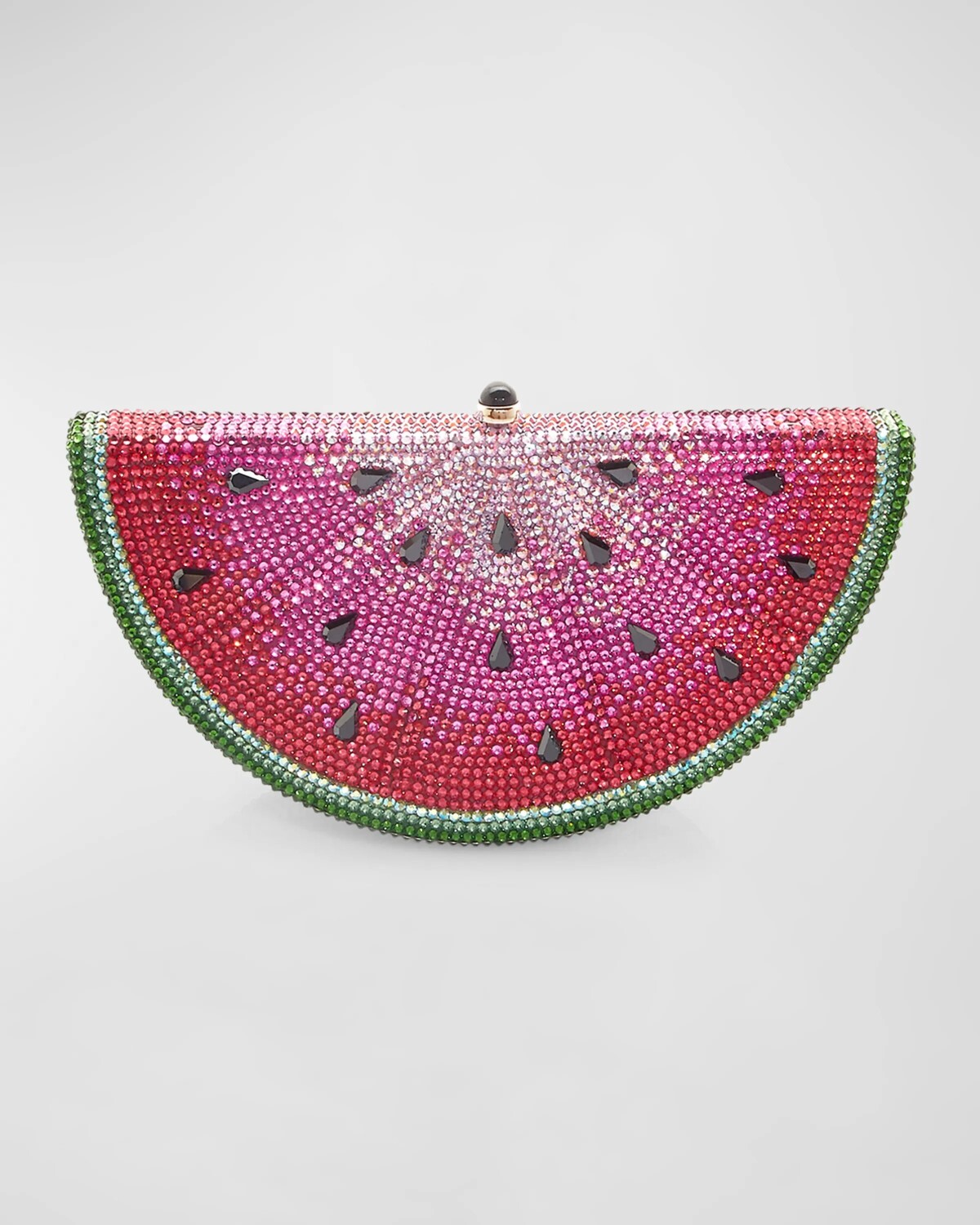 

Клатч с кусочками арбуза Judith Leiber Couture, цвет Silver/Rose Multi