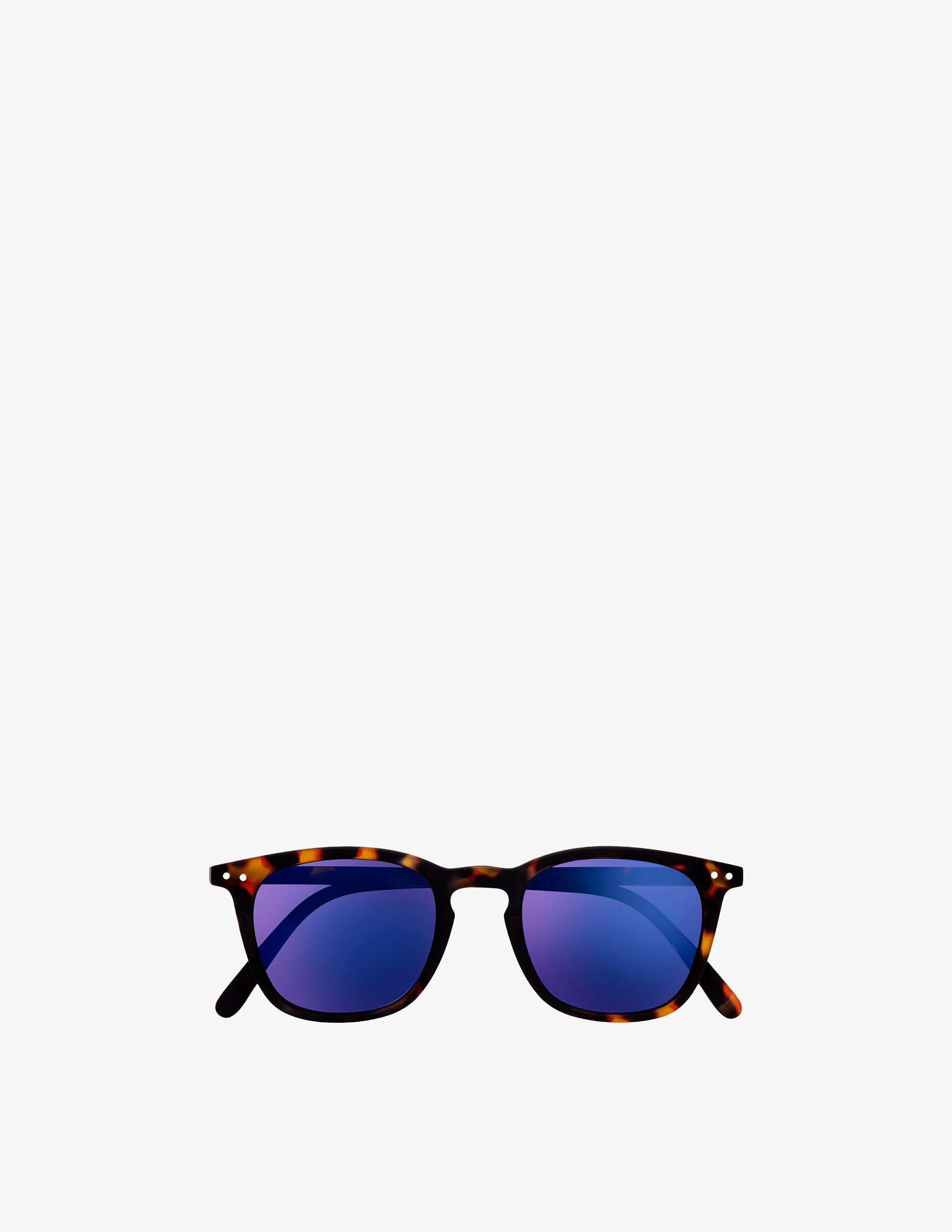 Солнцезащитные очки Модель #E с зеркальными линзами Izipizi, цвет Tortoise