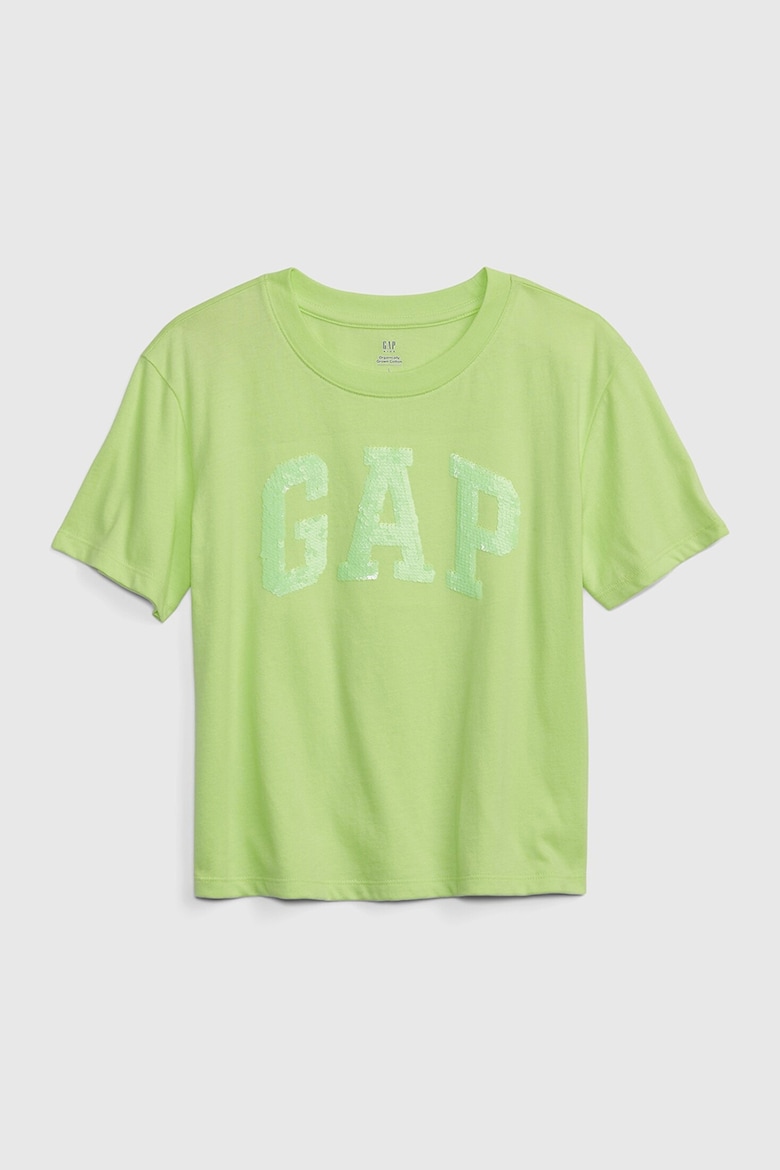 Футболка из органического хлопка с логотипом Gap, зеленый