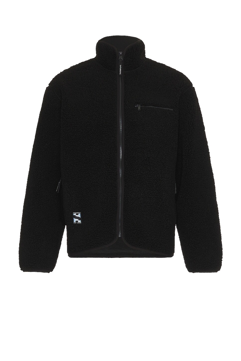 

Куртка Saturdays Nyc Spencer Polar Fleece Full Zip, черный