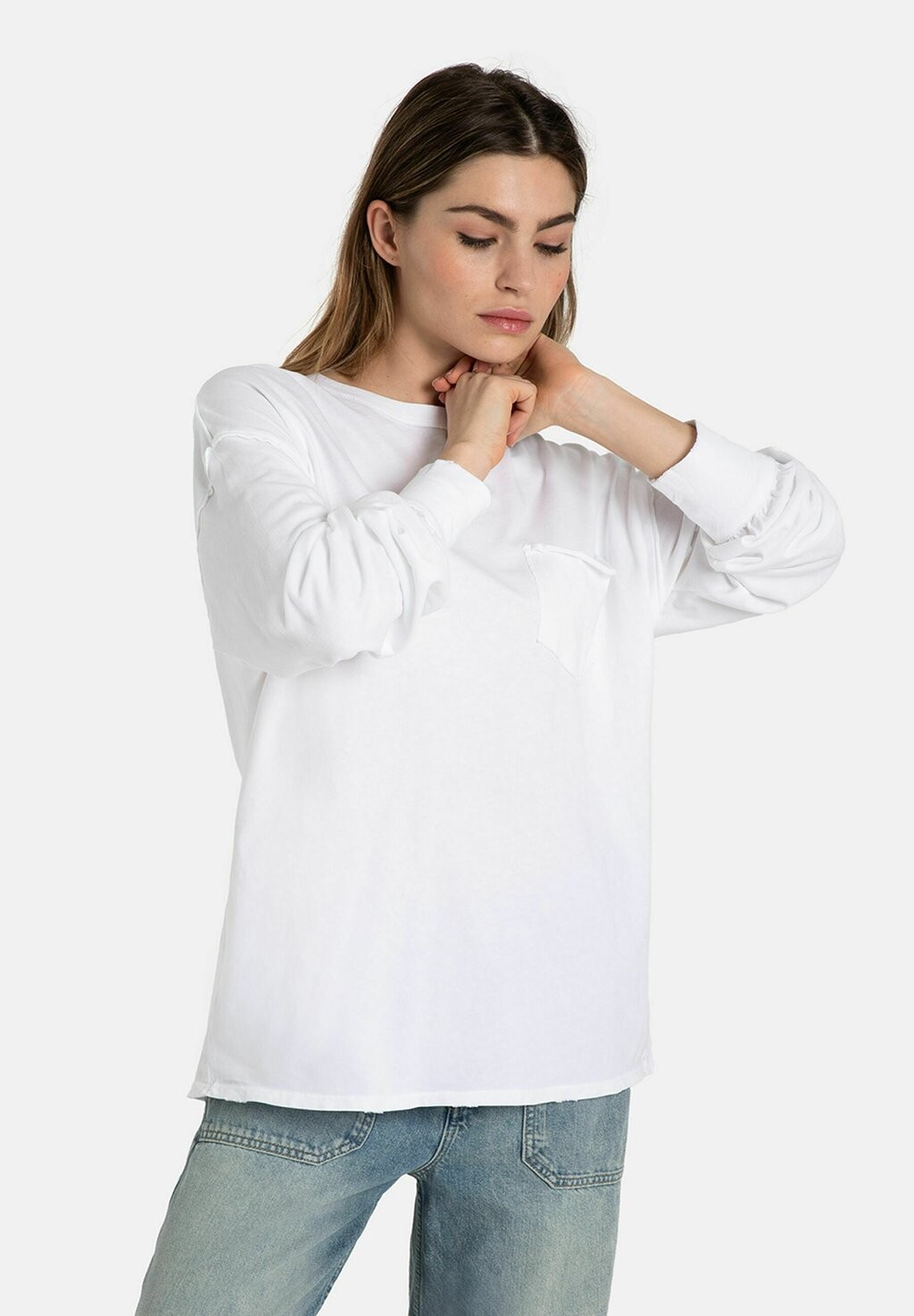 

Толстовка FADE INTO YOU Free People, цвет offwhite