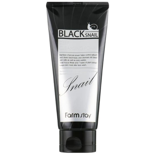 

Очищающая пенка для лица, 180 мл FarmStay, Black Snail Deep Cleansing Foam, Farm Stay