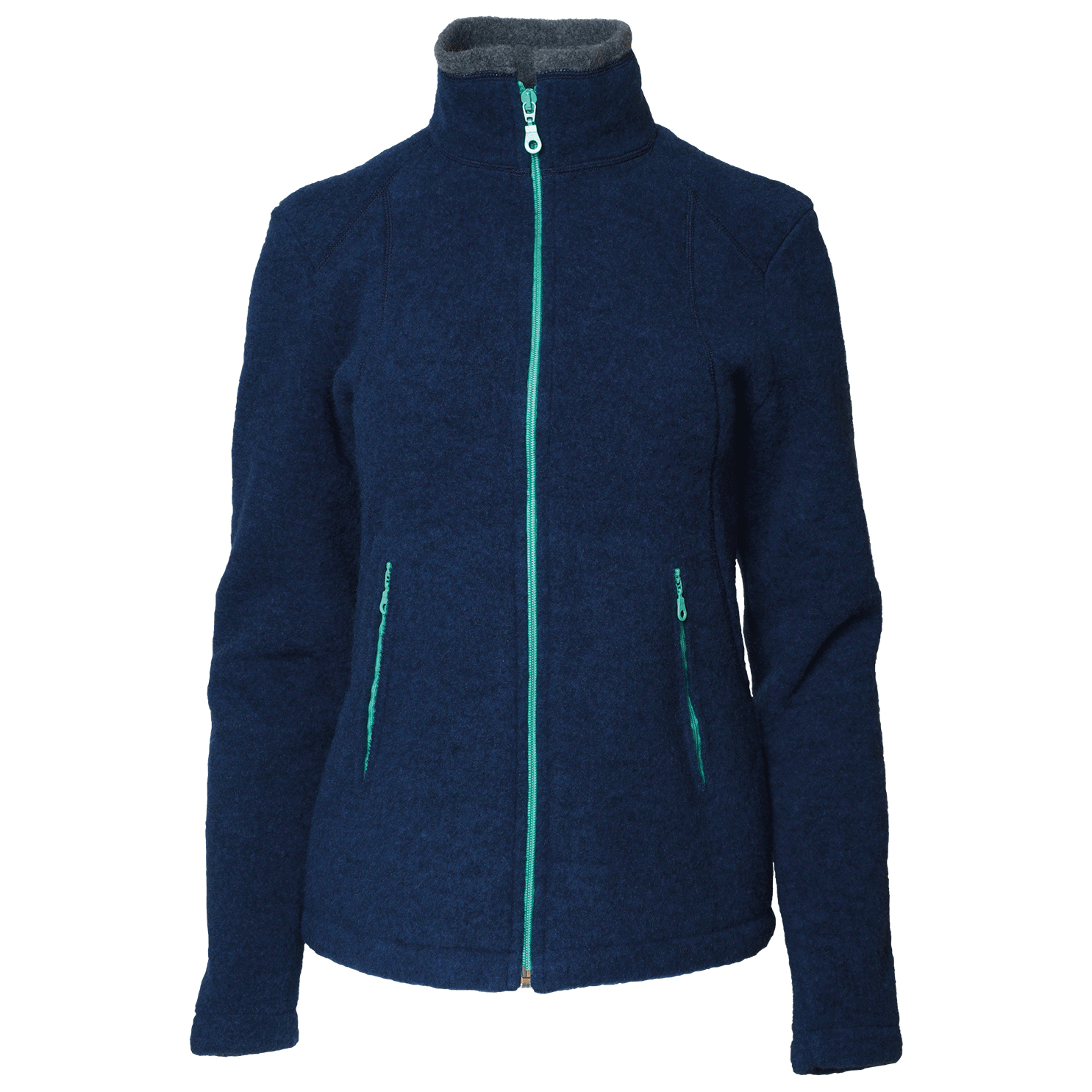 Куртка из мериноса Reiff Women's Wollfleecejacke Aspen, темно синий