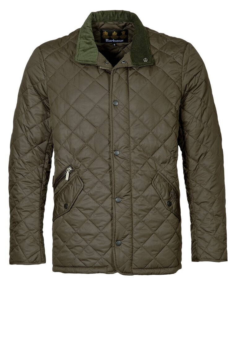 

Легкая куртка Chelsea Sportsquilt Barbour, оливковая
