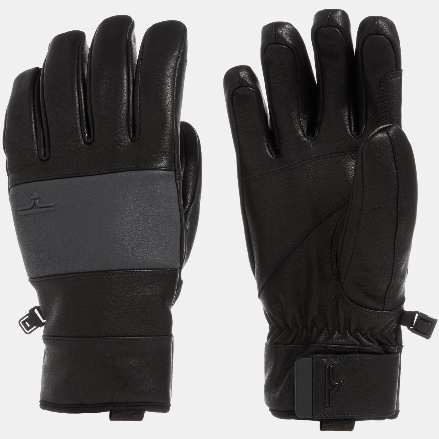 Лыжные перчатки evo Pagosa Leather, черный