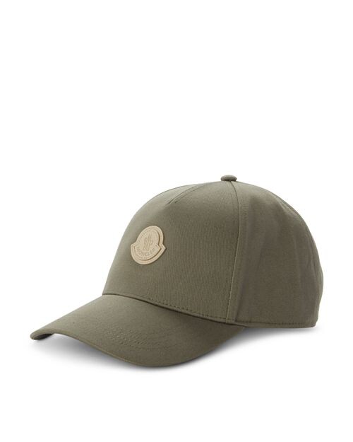 

Хлопковая бейсболка с логотипом Moncler, цвет Green