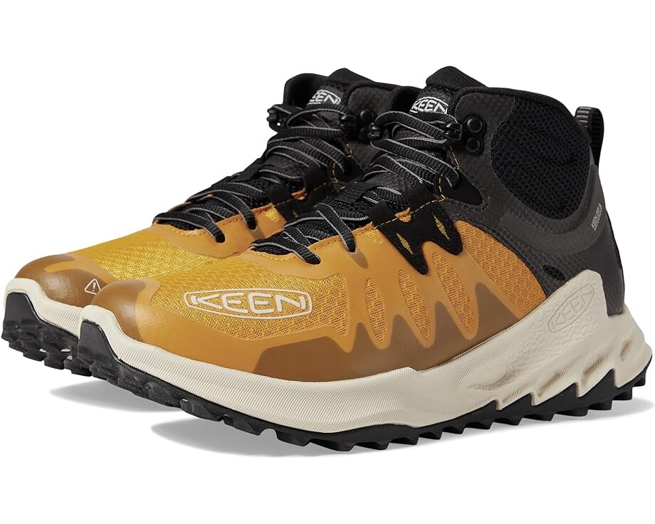 

Кроссовки KEEN Zionic Mid Wp, цвет Golden Yellow/Birch