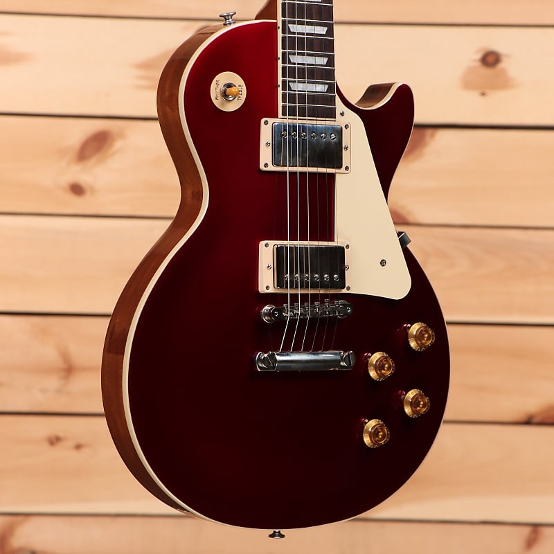 Электрогитара Gibson Les Paul Standard '50s Plain Top - Sparkling Burgundy - 219430051 - PLEK'd
