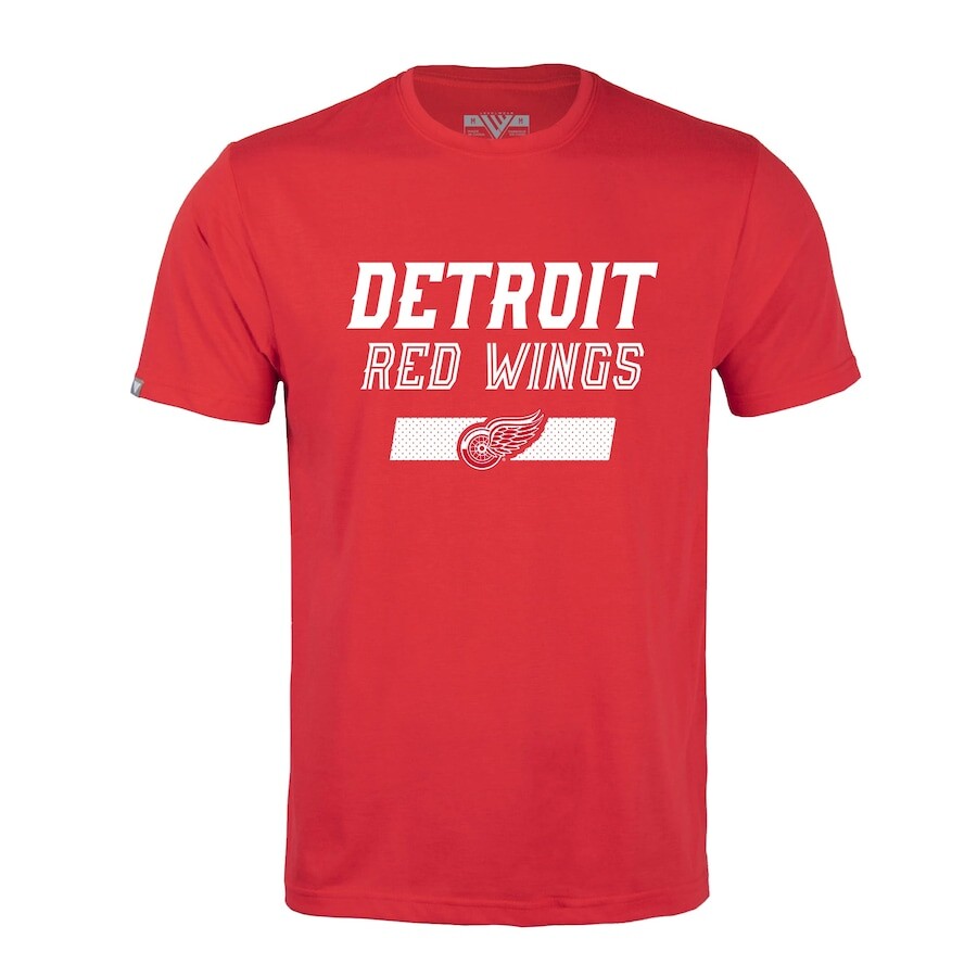 

Футболка с коротким рукавом Levelwear Detroit Red Wings, красный