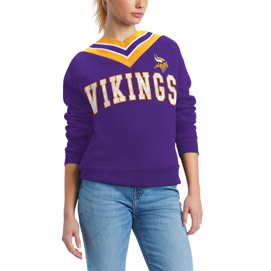 

Свитер Tommy Hilfiger Minnesota Vikings, фиолетовый