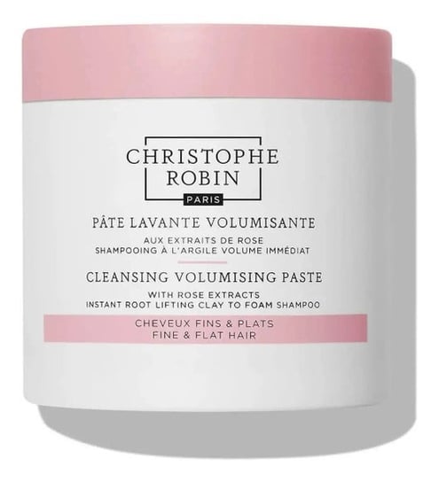Очищающий шампунь в виде пасты, приподнимающей волосы у корней, 250 мл Christophe Robin, Cleansing Volumizing Paste With Rose Extracts