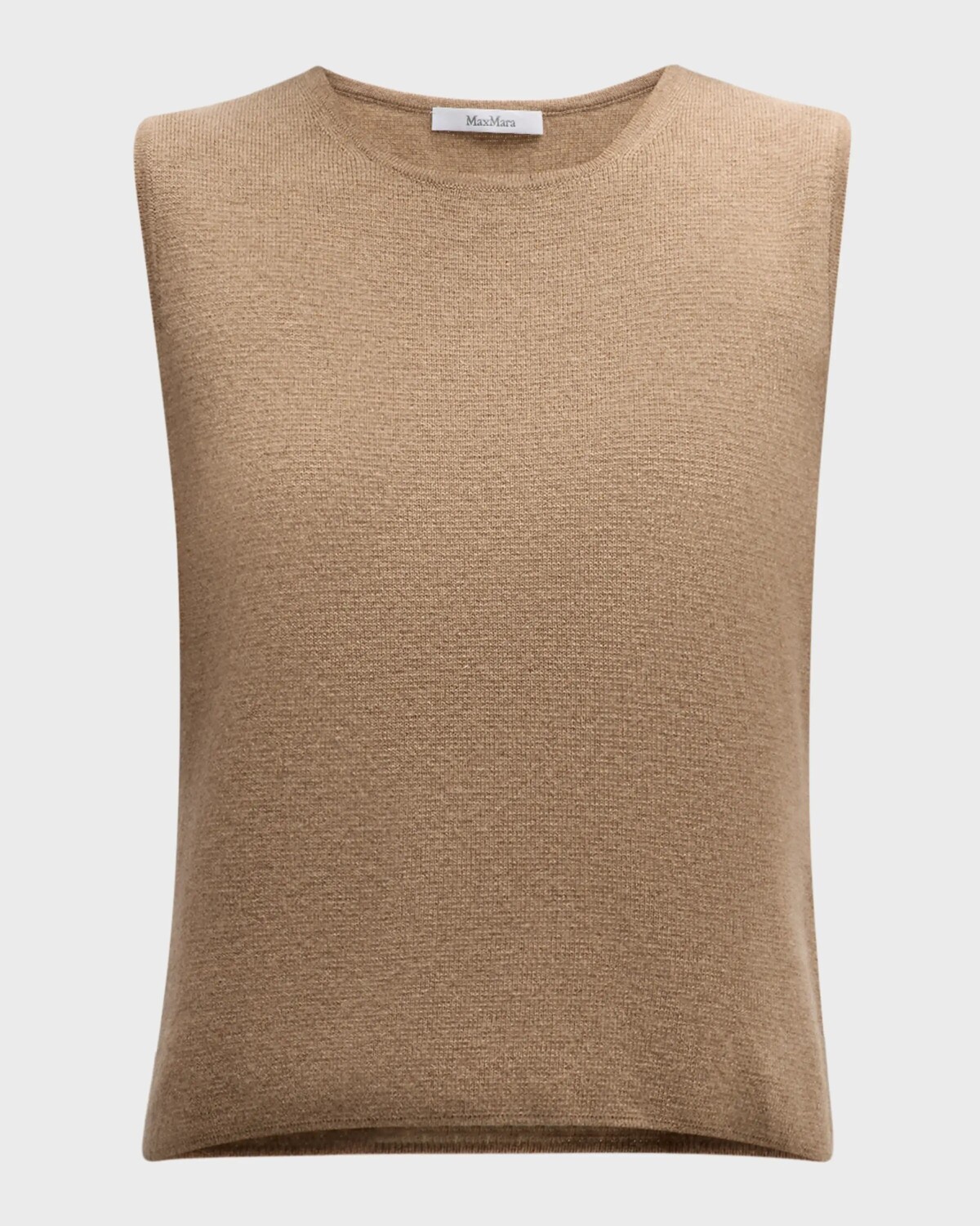 

Майка Fosco из шерсти и кашемира Max Mara, цвет Hazelnut Brown