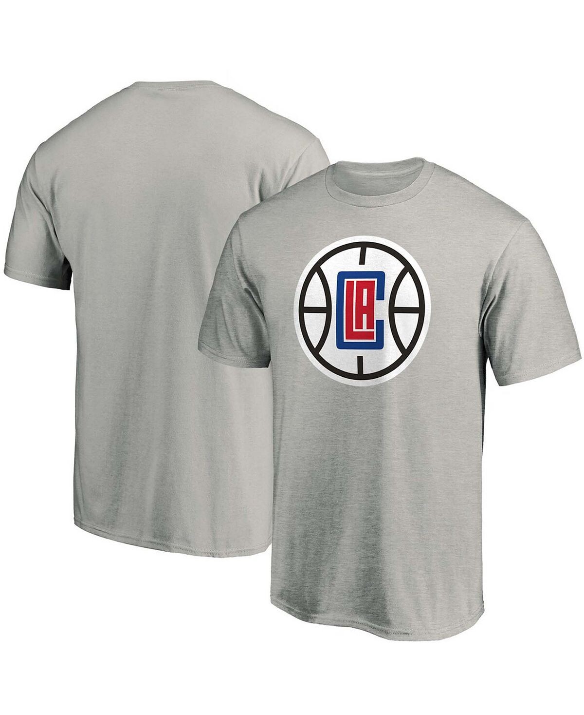 

Мужская темно-серая футболка с логотипом LA Clippers Primary Team Fanatics