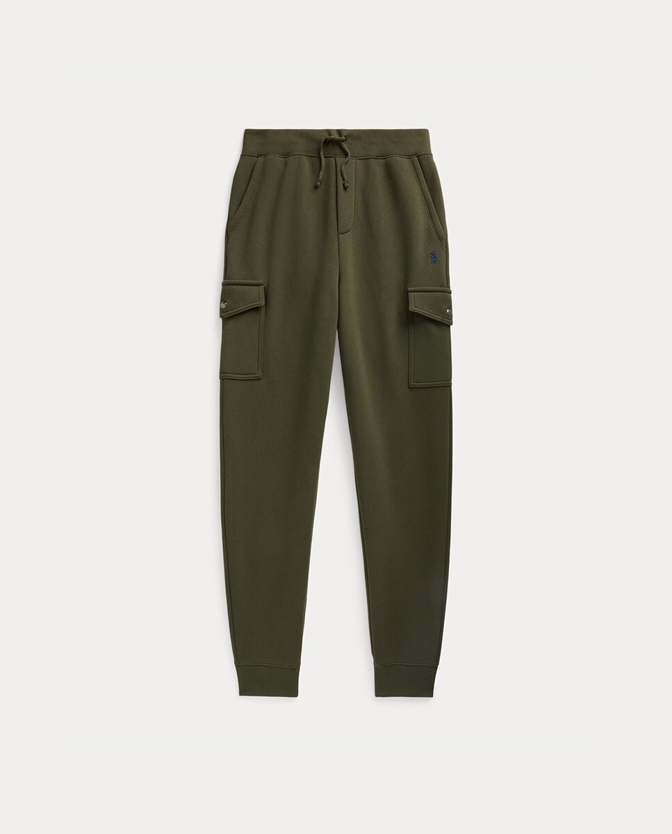 

Зеленые спортивные брюки из хлопка для мальчиков Polo Ralph Lauren, зеленый