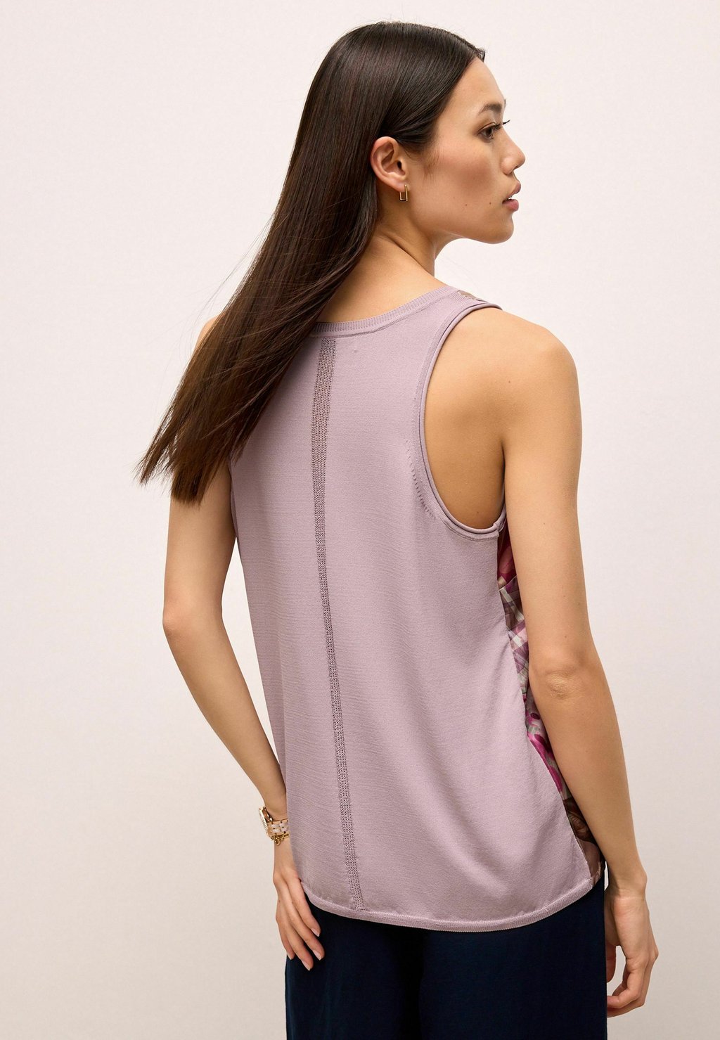 Блузка REGULAR FIT Next, цвет purple print