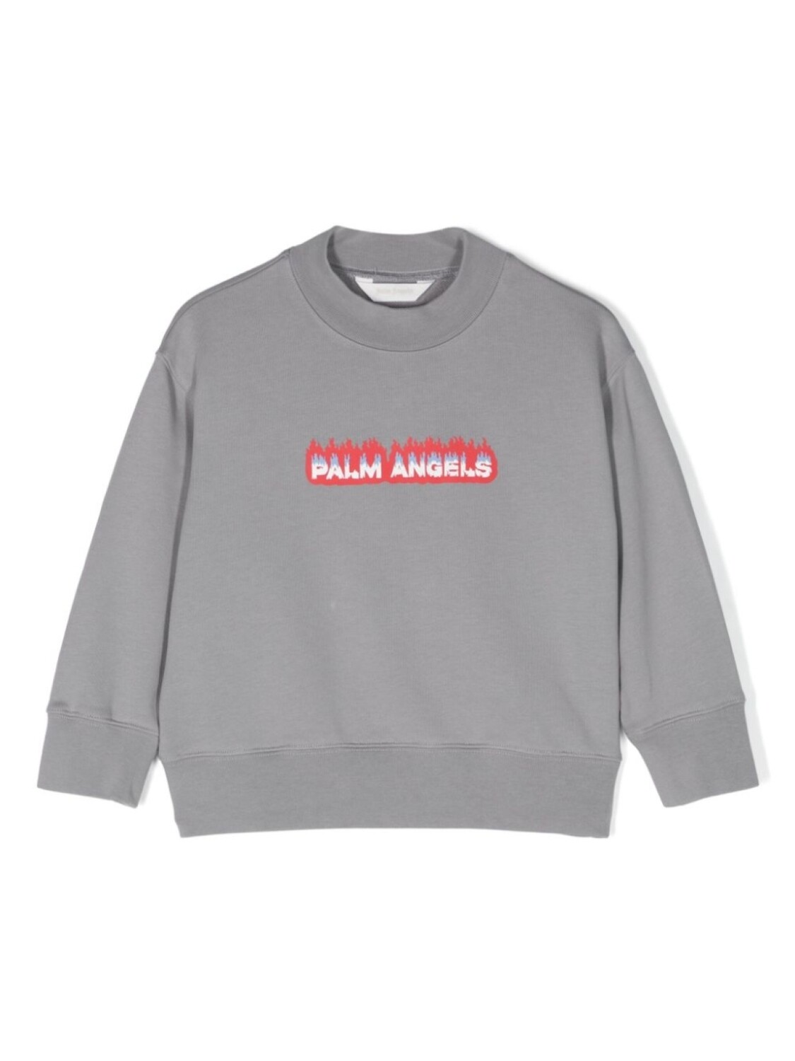 

Palm Angels Kids толстовка с логотипом, серый