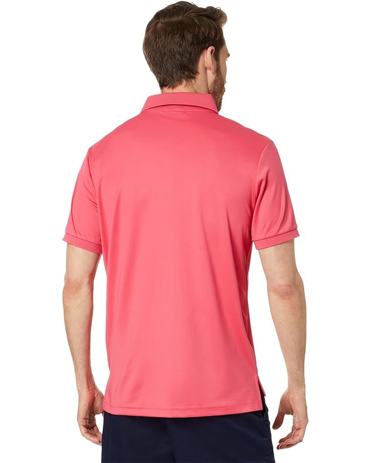 

Поло U.S. POLO ASSN. Classic Fit Interlock Solid Polo Shirt, цвет Rouge Red