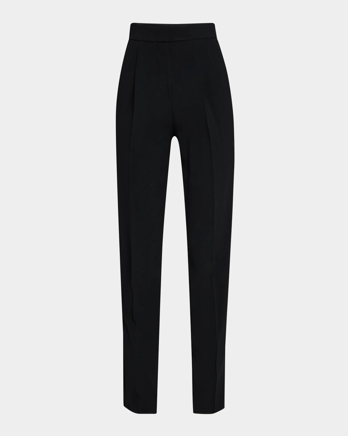 

Брюки-зауженные со складками Essentials Emporio Armani, черный