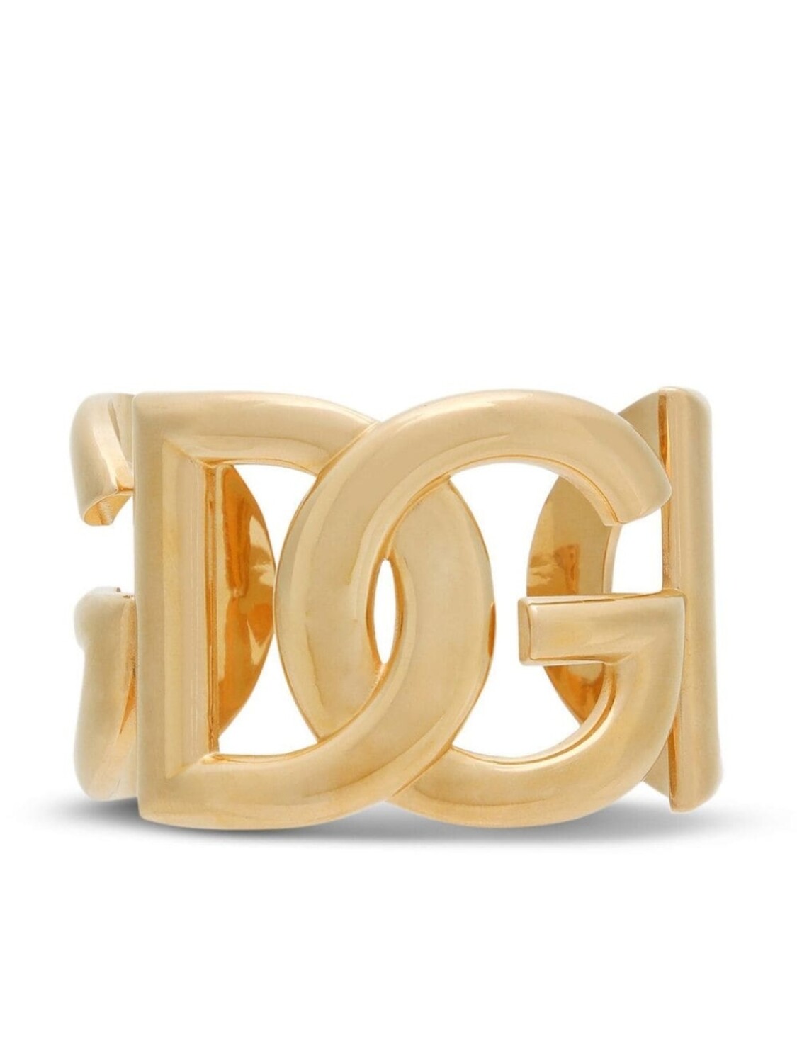 

Браслет-кафф с логотипом Dolce & Gabbana, золотой
