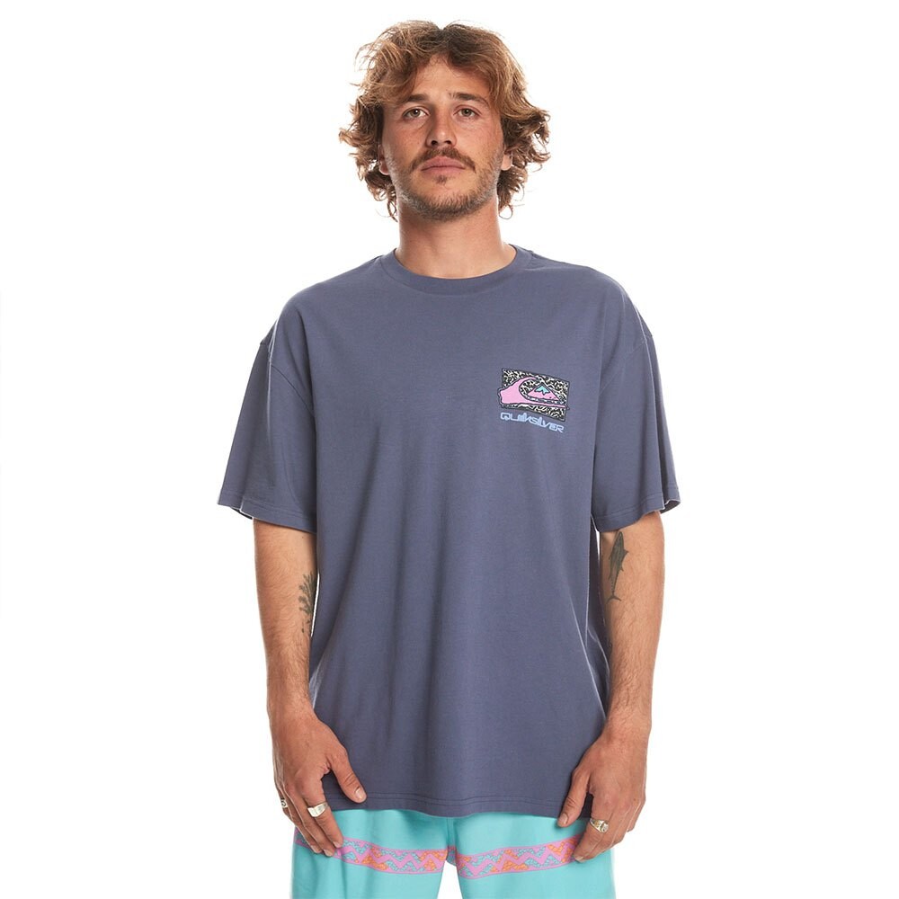 

Футболка с коротким рукавом Quiksilver Spin Cycles, фиолетовый