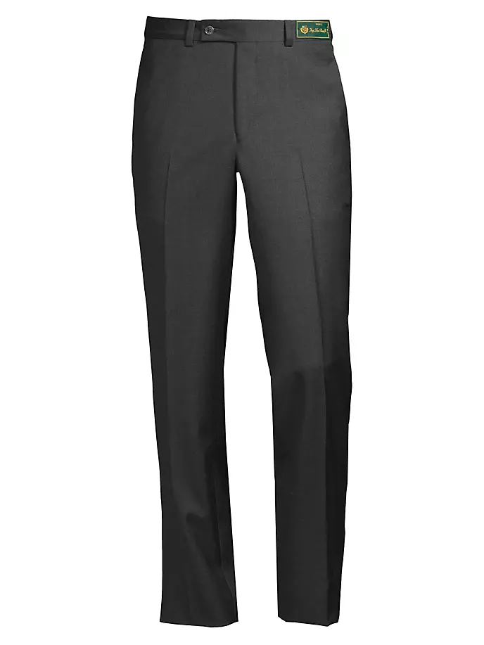 

КОЛЛЕКЦИЯ Шерстяные базовые брюки Saks Fifth Avenue, цвет charcoal