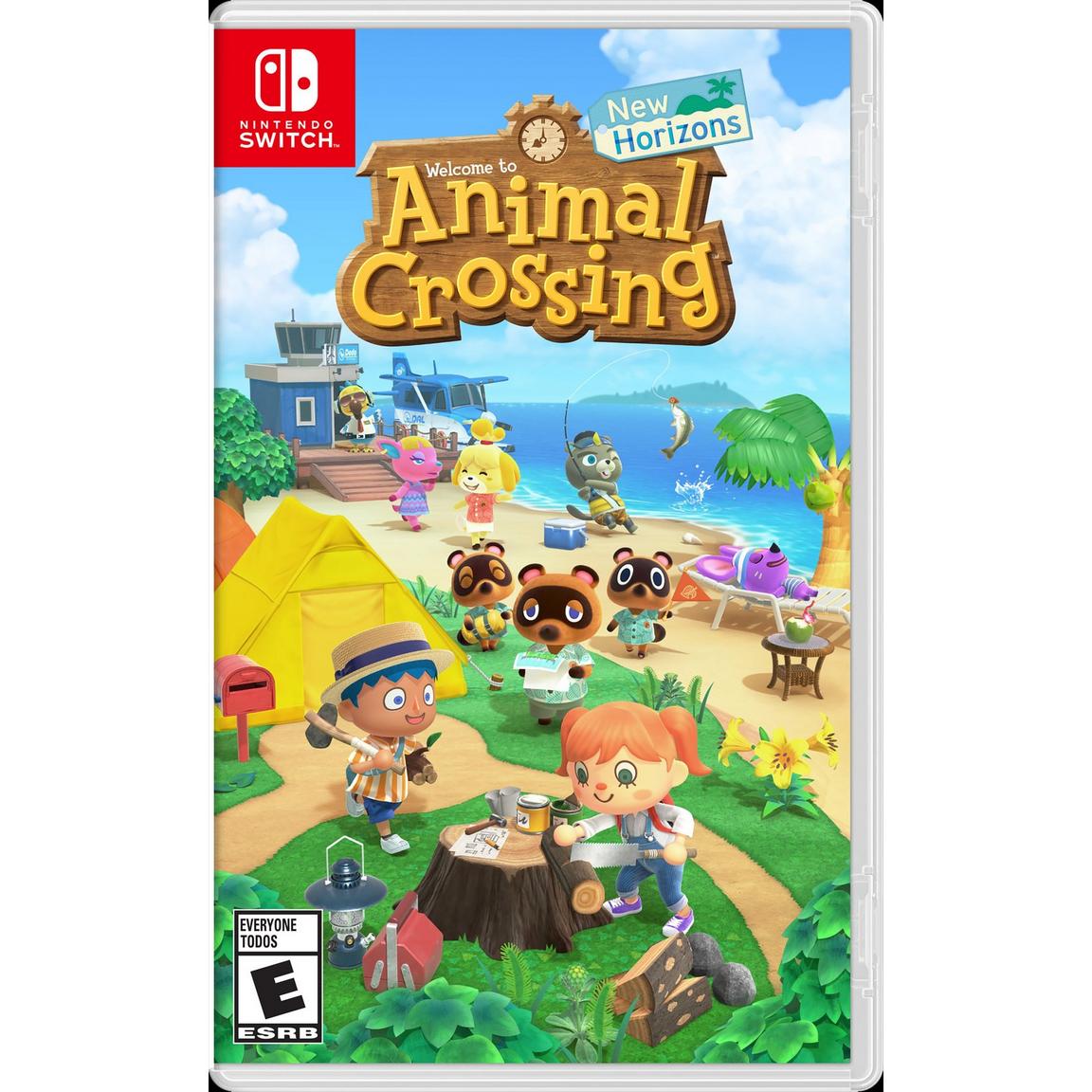 Видеоигра Animal Crossing: New Horizons - Nintendo Switch 2020 animal crossing plush toy new horizons game animal crossing amiibo marshal plush toy free give away 1pcs amiibo card