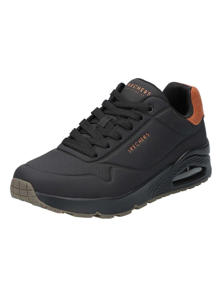 

Низкие кроссовки Skechers UNO SUITED ON AIR, цвет black/black