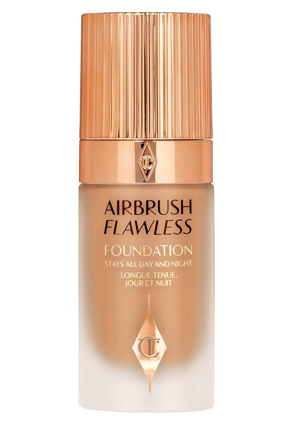 Тональная основа AIRBRUSH FLAWLESS FOUNDATION Charlotte Tilbury, цвет 10 cool charlotte tilbury антивозрастная танольная основа airbrush flawless 15 cool