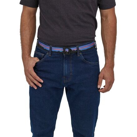 

Фрикционный ремень мужской Patagonia, цвет Fitz Roy Belt/Black