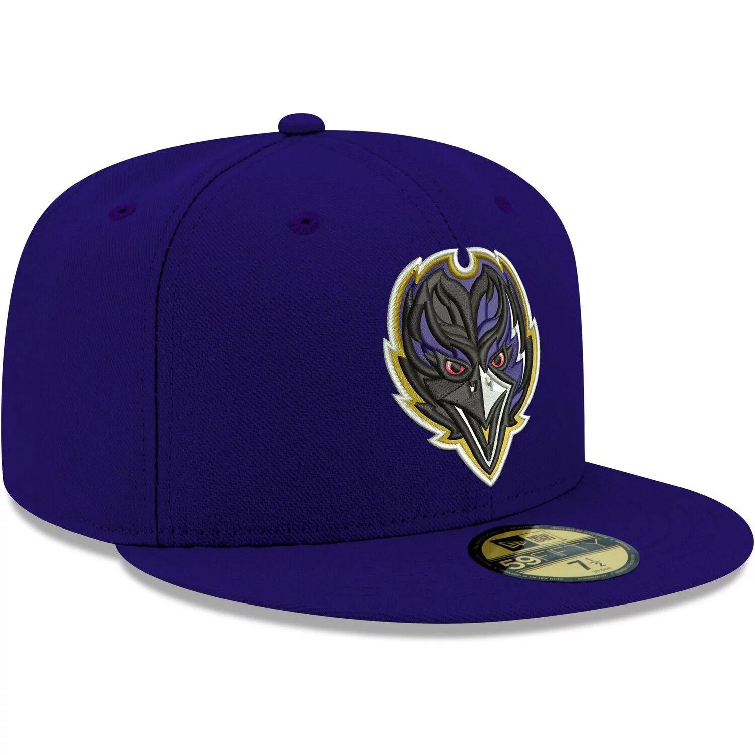 

Мужская приталенная шляпа New Era Purple Baltimore Ravens Omaha с альтернативным логотипом 59FIFTY