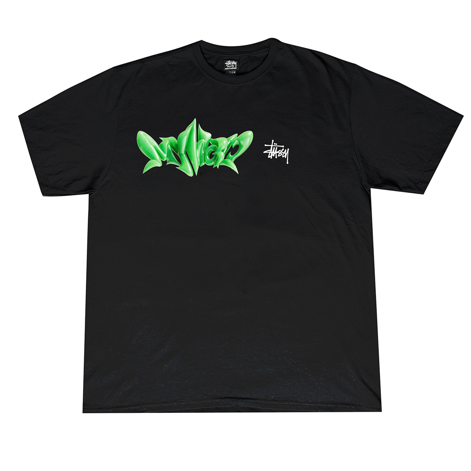 

Футболка унисекс черная Stussy, черный