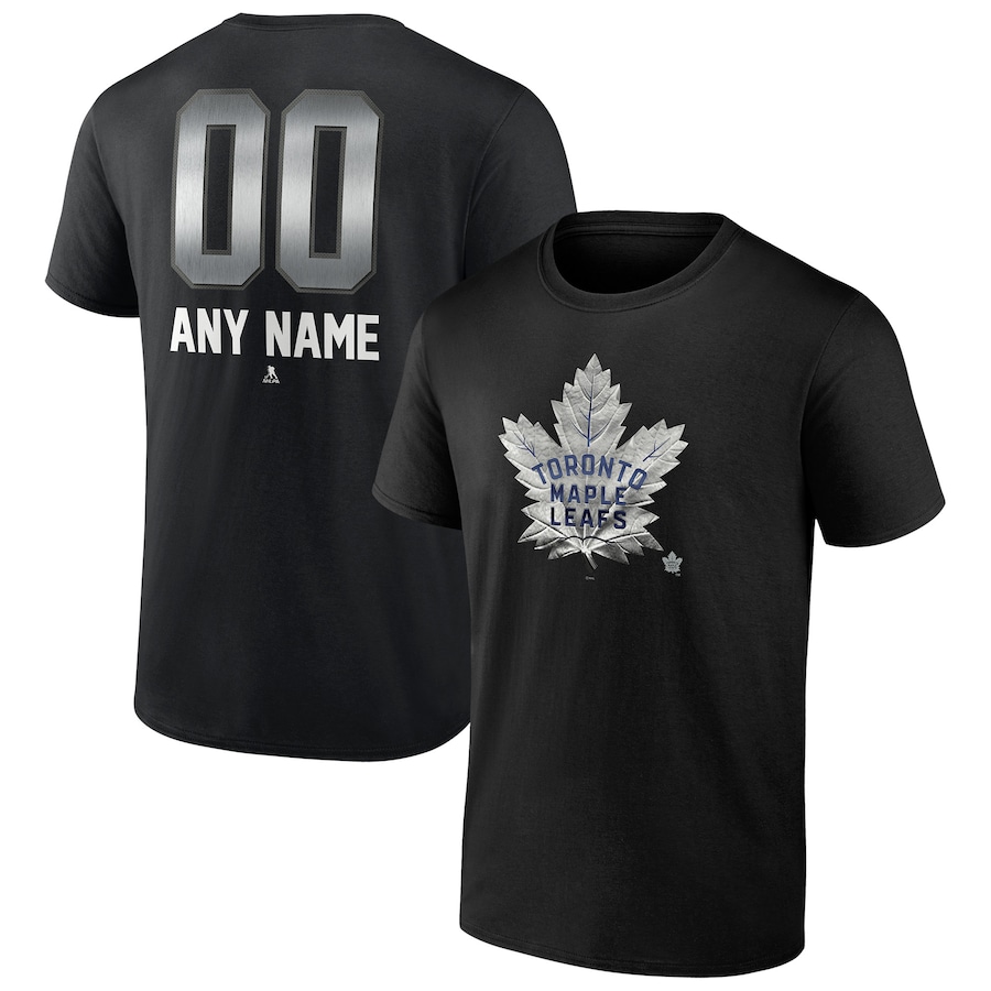 

Футболка с коротким рукавом Fanatics Branded Toronto Maple Leafs, черный