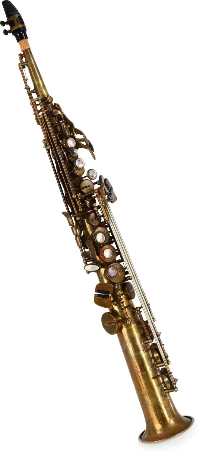 

Саксофон-сопрано Sax Dakota SDSS-XR-72 XR Series - необработанная бронза