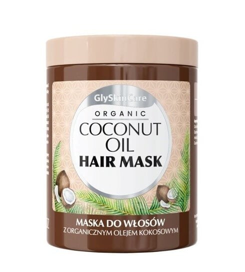 

Маска для волос с органическим кокосовым маслом, 250 мл Glyskincare, Organic