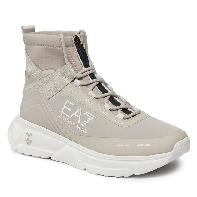 

Кроссовки EA7 Emporio Armani, серебро