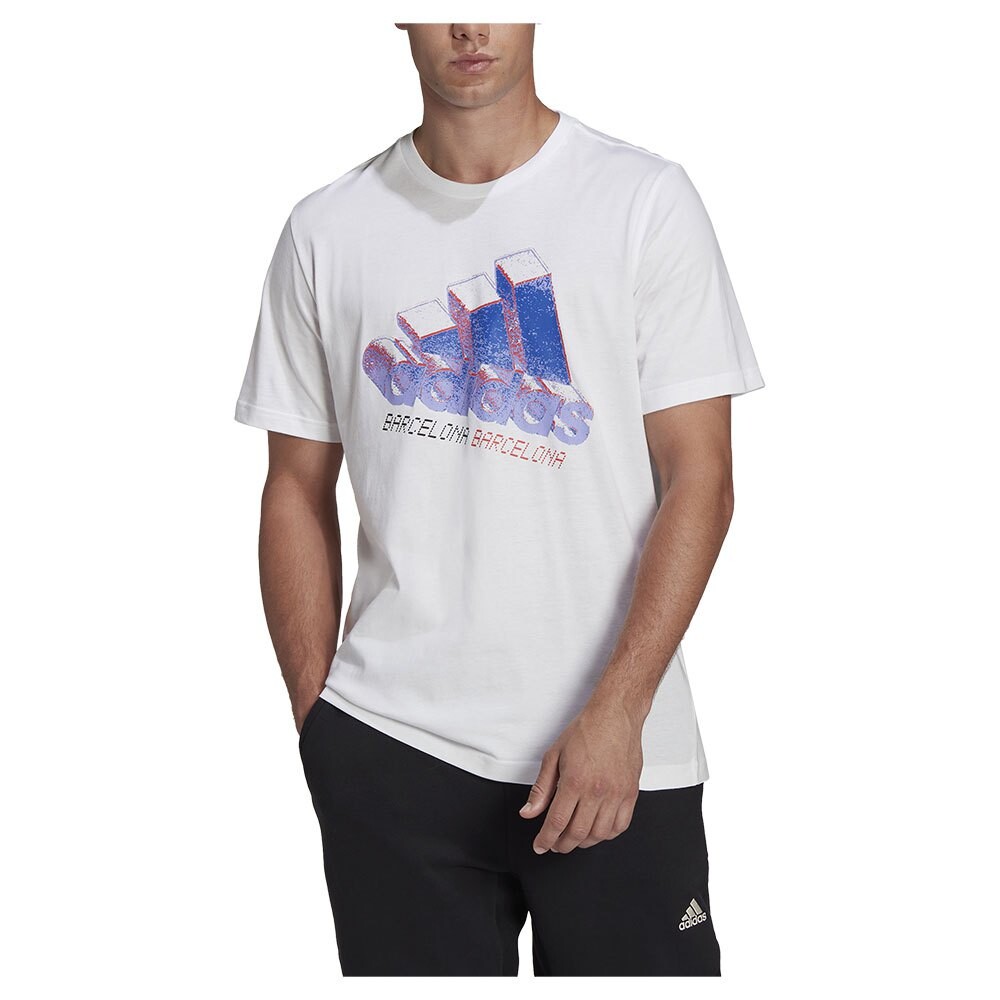 

Футболка adidas Barce Logo 1, белый