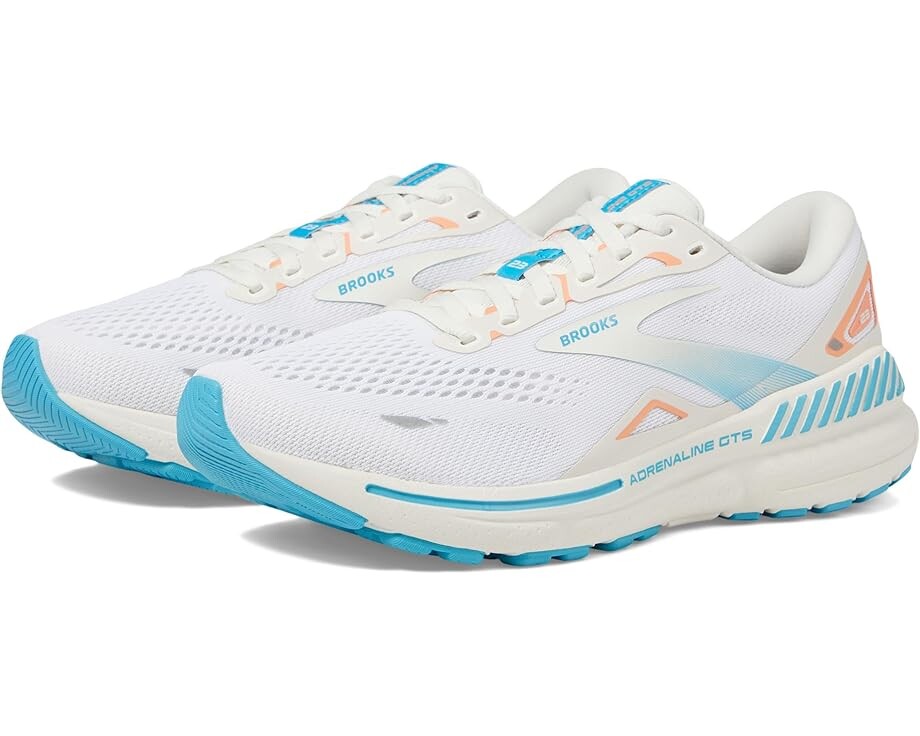 Кроссовки Brooks Adrenaline GTS 23, цвет Coconut/Papaya/Blue диффузор papaya coconut 50 мл