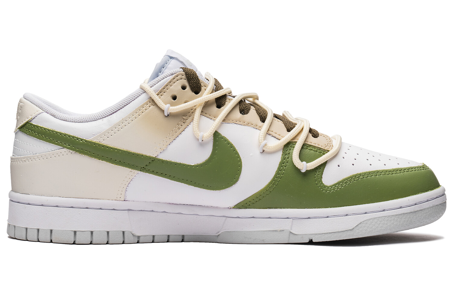 

Кроссовки Nike Dunk Skateboarding Shoes Men Low-top Green, желтый