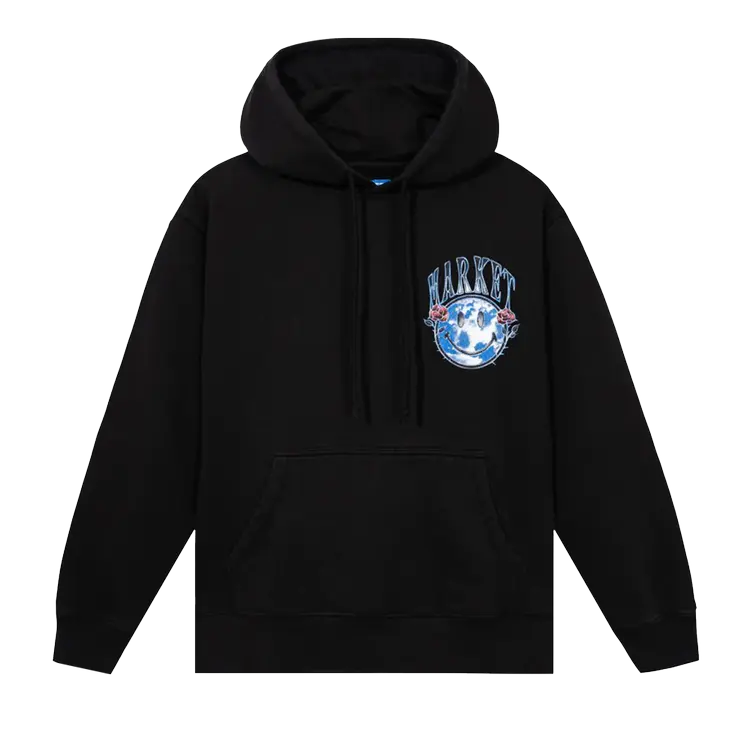

Худи Market Smiley Reflect 'Black', черный