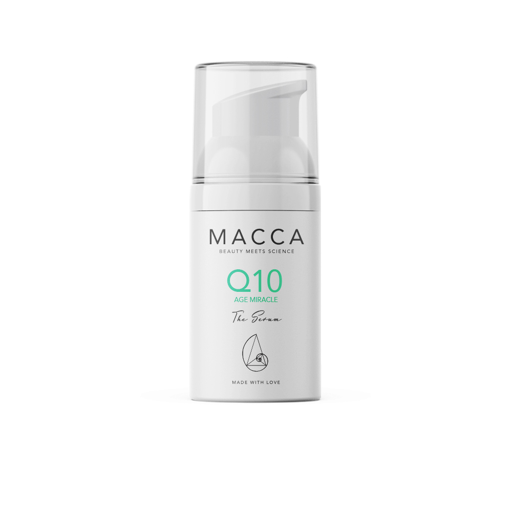 Крем против морщин Age miracle q10 the serum Macca, 30 мл маска для лица гидрогелевая с коэнзим q10 28г