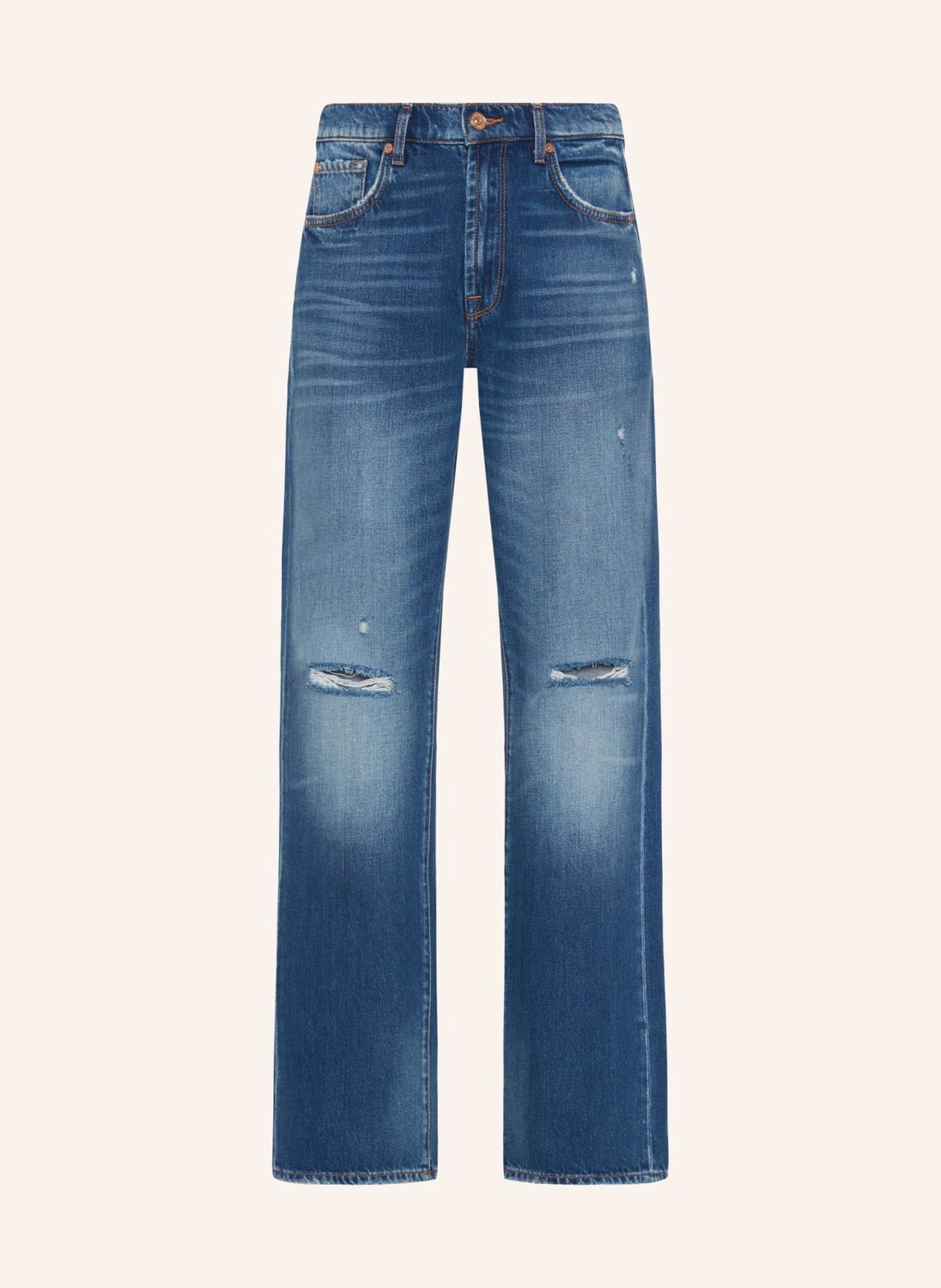 

Джинсы 7 for all mankind TESS TROUSER Straight Fit, синий